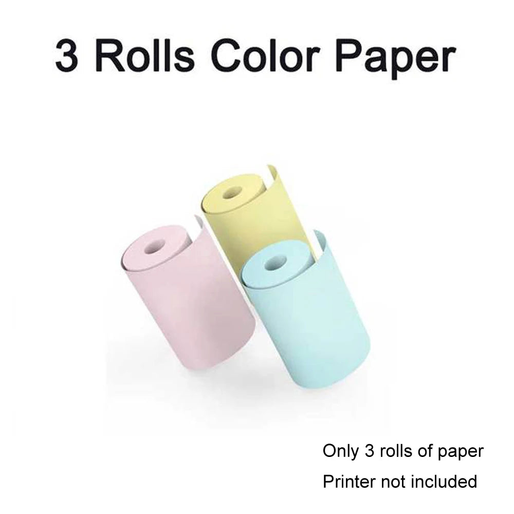 Mini Printer, Inkless Sticker Maker, Free Cut Small Pocket Printer